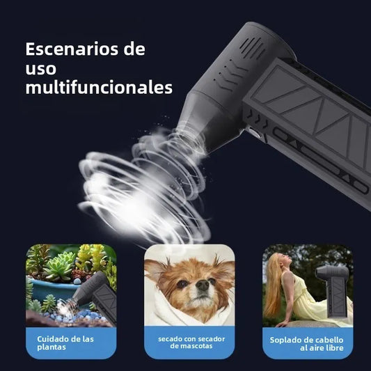Mini Aspiradora y Soplador 2-en-1 TurboClean™ - Potencia Portátil USB